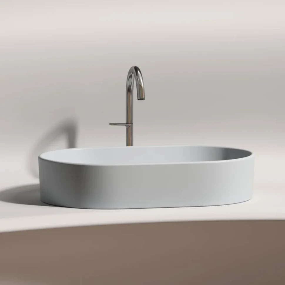 Накладная раковина Ceramicanova Element CN6048MSG серая матовая