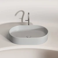 Накладная раковина Ceramicanova Element CN6048MSG серая матовая