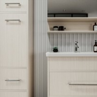 Мебель для ванной комнаты Бриклаер Чили Чили 80 светлая лиственница С