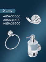 Держатель для туалетной бумаги AM.PM X-Joy A85A341500 с полкой для телефона, хром