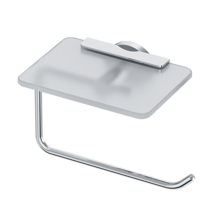 Держатель для туалетной бумаги AM.PM X-Joy A85A341500 с полкой для телефона, хром