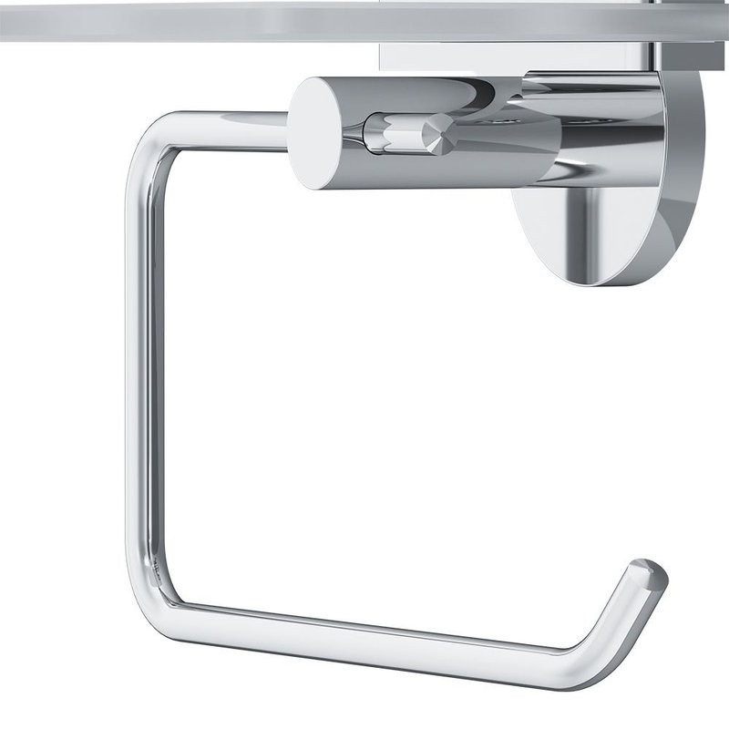 Держатель для туалетной бумаги AM.PM X-Joy A85A341500 с полкой для телефона, хром
