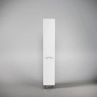 Шкаф пенал для ванной Style Line Марелла 30 L, антискрейтч, белый матовый