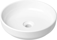 Комплект Накладная раковина Lavinia Boho Bathroom Sink Slim 33311005 + Донный клапан Wellsee Drainage System 182138000 матовый белый + Сифон 182108000 белый