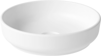 Комплект Накладная раковина Lavinia Boho Bathroom Sink Slim 33311005 + Донный клапан Wellsee Drainage System 182138000 матовый белый + Сифон 182108000 белый