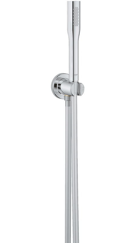 Душевой комплект Смеситель Grohe BauFlow 29046000 + Гарнитур Euphoria Cosmopolitan 26404000