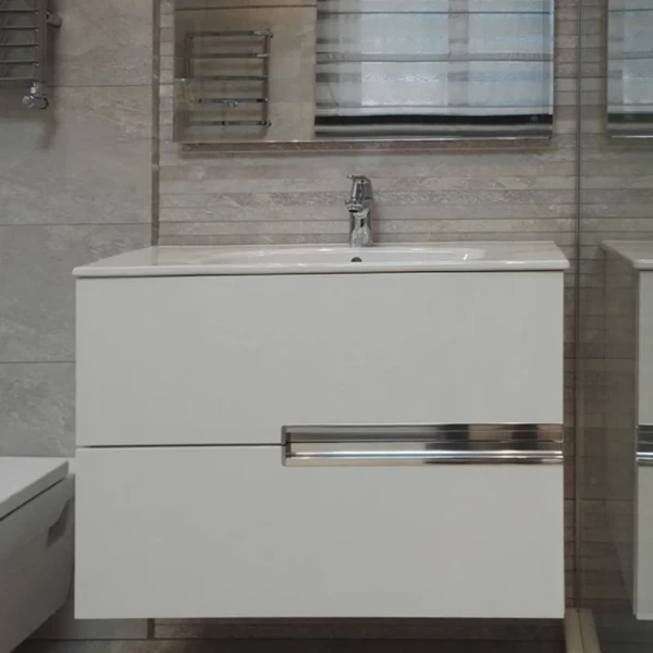 Тумба с раковиной Roca Victoria Nord Ice Edition 80 белая