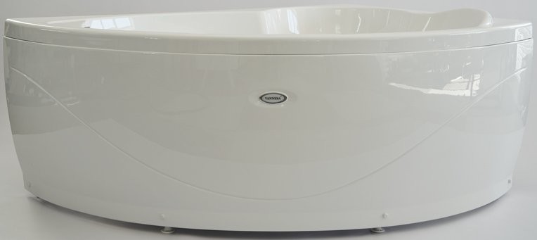 Акриловая ванна Radomir Vannesa Massage 2-75-2-2-0-218 Алари классик, R 170x120 см, угловая, правая, пристенная, с гидромассажем, белая, асимметричная, с каркасом, с экраном, с сиденьем, со сливом-переливом