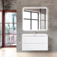 Зеркало BelBagno SPC-MAR-900-800-LED-BTN Зеркало BelBagno SPC-MAR-900-800-LED-BTN