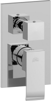 Комплект для ванной Paffoni Elle KITZEL018CR/M С ВНУТРЕННЕЙ ЧАСТЬЮ, верхний душ 20 см, хром