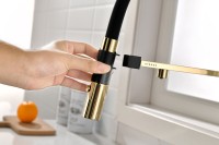 Смеситель для кухни Gravity, золото, Gr213888-G, Starke-Paulmark Смеситель для кухни Gravity, золото, Gr213888-G, Starke-Paulmark