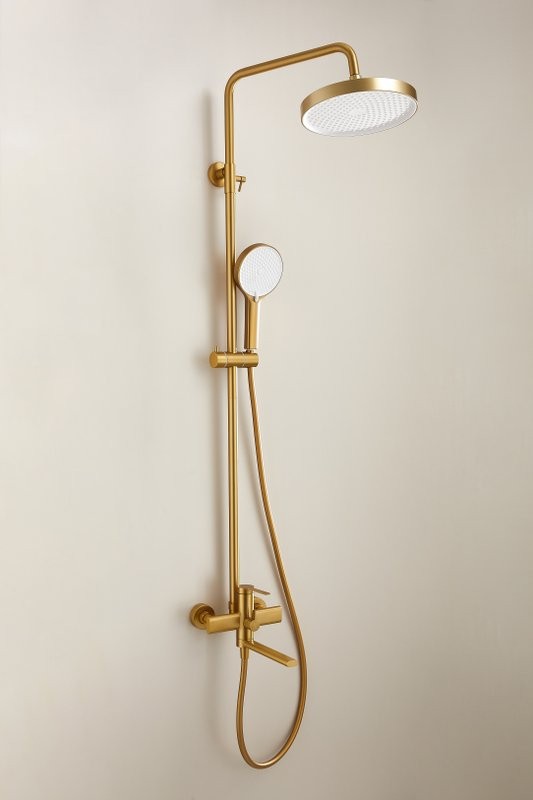 Душевая стойка BELZ B813 B24813-5 матовое золото