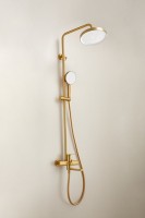 Душевая стойка BELZ B813 B24813-5 матовое золото