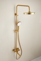 Душевая стойка BELZ B813 B24813-5 матовое золото