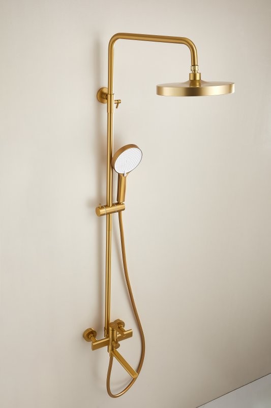 Душевая стойка BELZ B813 B24813-5 матовое золото