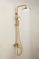 Душевая стойка BELZ B813 B24813-5 матовое золото