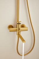 Душевая стойка BELZ B813 B24813-5 матовое золото