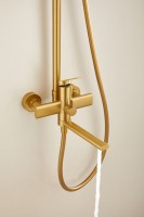 Душевая стойка BELZ B813 B24813-5 матовое золото