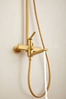 Душевая стойка BELZ B813 B24813-5 матовое золото