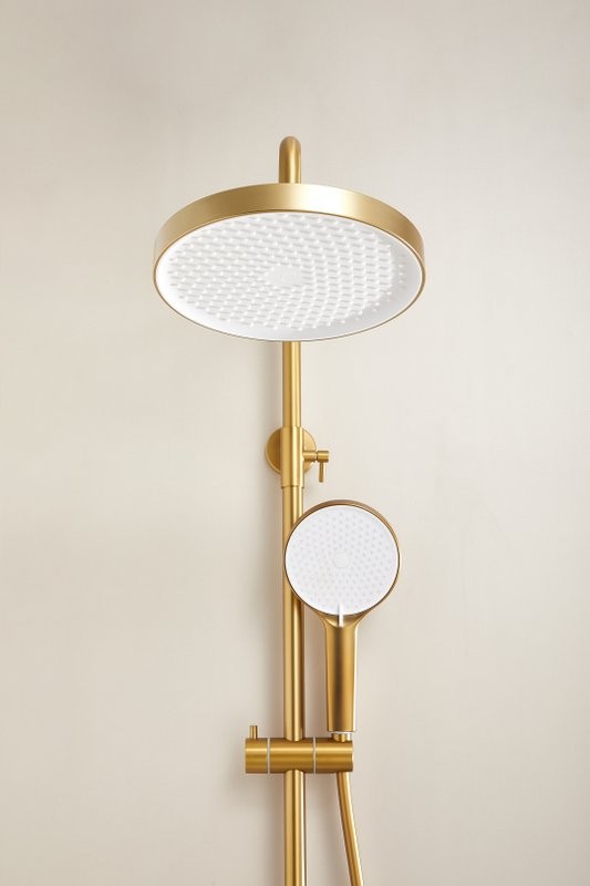 Душевая стойка BELZ B813 B24813-5 матовое золото