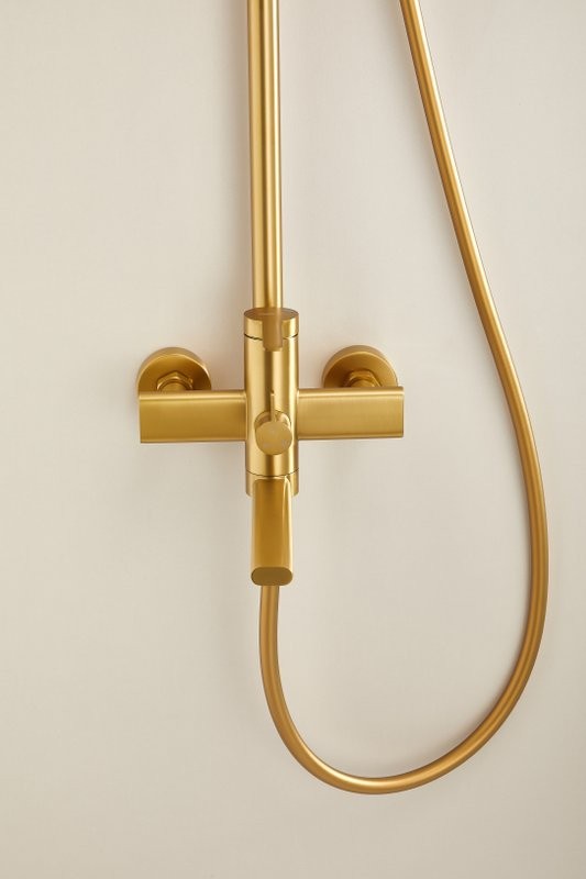 Душевая стойка BELZ B813 B24813-5 матовое золото