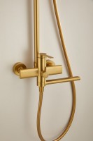 Душевая стойка BELZ B813 B24813-5 матовое золото