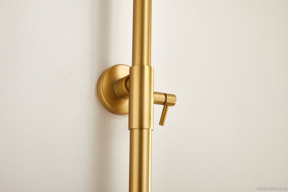 Душевая стойка BELZ B813 B24813-5 матовое золото