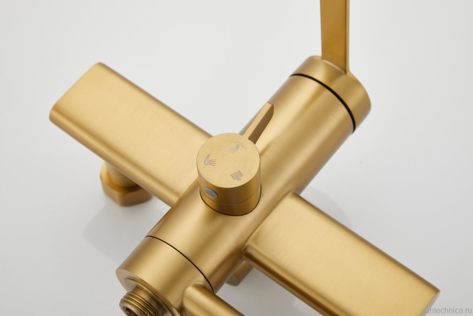 Душевая стойка BELZ B813 B24813-5 матовое золото