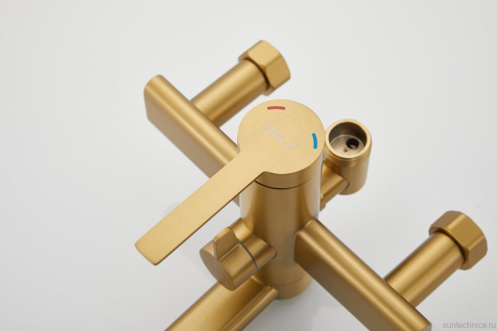 Душевая стойка BELZ B813 B24813-5 матовое золото