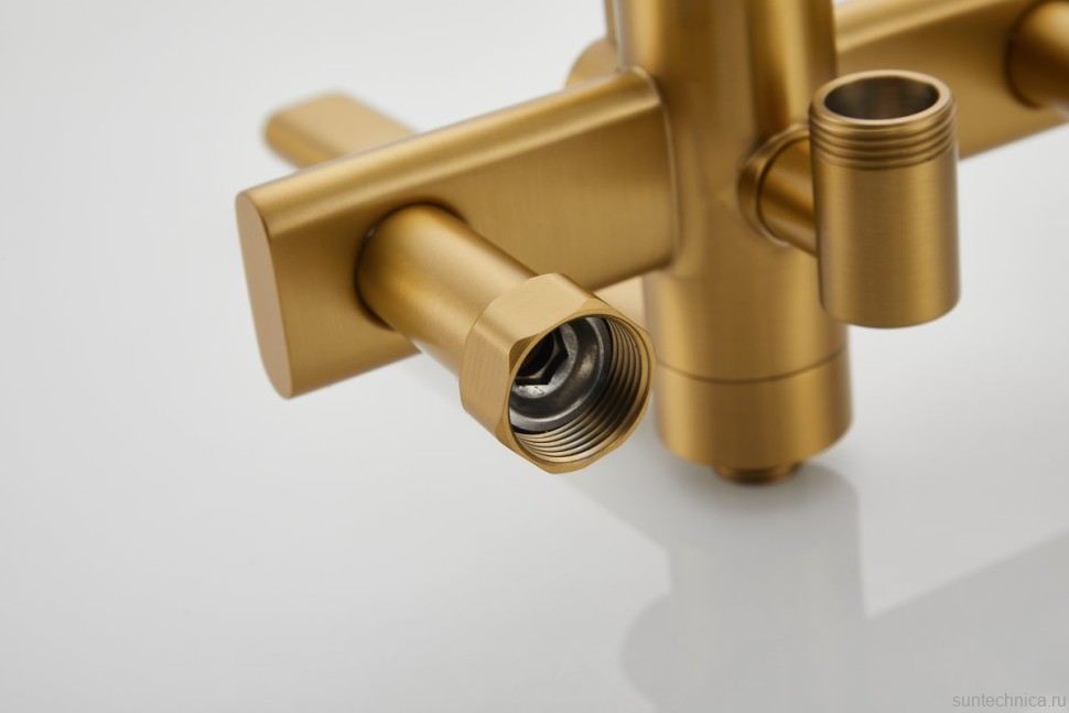 Душевая стойка BELZ B813 B24813-5 матовое золото