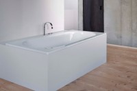 Стальная ванна Bette Starlet 180x80 см, встраиваемая, на ножках, с шумоизоляцией