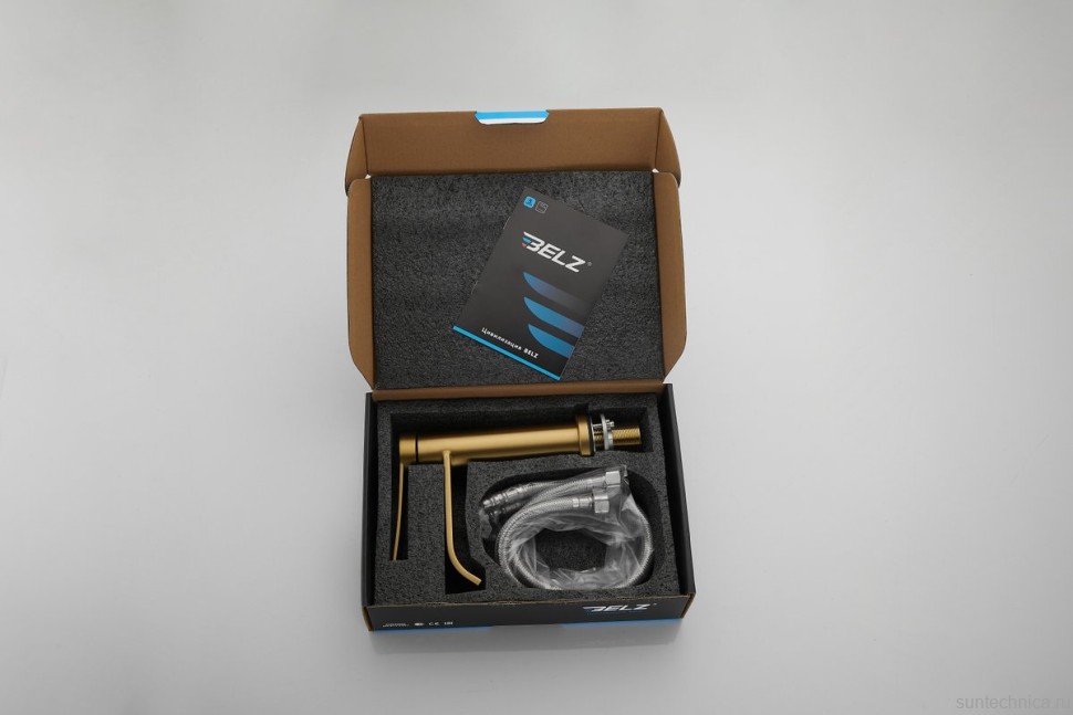 Смеситель для раковины BELZ B812 B10812-5 золото