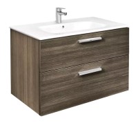 Тумба с раковиной Roca Victoria 80 городской дуб Тумба с раковиной Roca Victoria 80 городской дуб