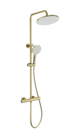 Душевая стойка Wonzon & Woghand WW-B3013-T1-BG брашированное золото