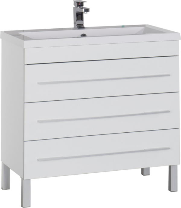 Тумба под раковину Aquanet Верона 90 белая