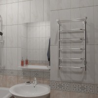 Полотенцесушитель электрический Тругор Пэк 6 П 80х40 с выключателем