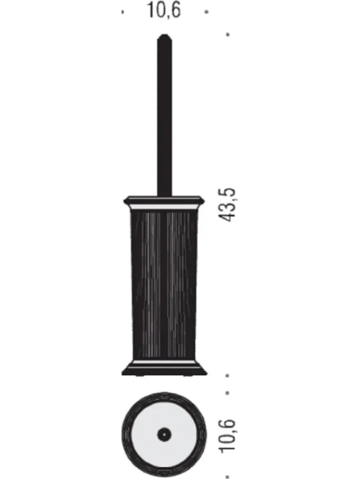 Ершик Colombo Design Hermitage В3306.OA бронза