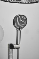 Душевой комплект BELZ B713 B80713-3 С ВНУТРЕННЕЙ ЧАСТЬЮ, оружейная сталь