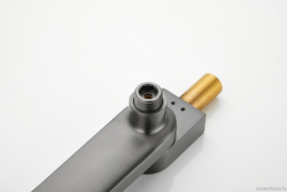 Душевой комплект BELZ B713 B80713-3 С ВНУТРЕННЕЙ ЧАСТЬЮ, оружейная сталь