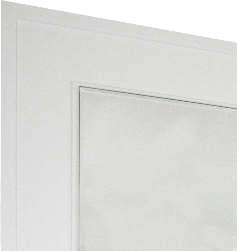 Мебель для ванной комнаты La Fenice Cubo 80 подвесная, белая, ручка белая, столешница черный мрамор, раковина матовая белая