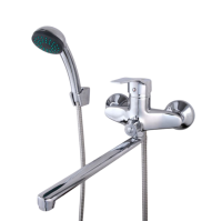 Смеситель с длинным изливом для ванны Frap H220 F22063 хром Смеситель с длинным изливом для ванны Frap H220 F22063 хром