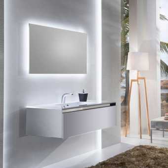 Мебель для ванной Sanvit Кубэ -1 100 белый глянец
