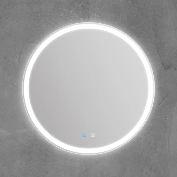 Зеркало круглое BelBagno SPC-RNG-800-LED-TCH-SND с голосовым управлением и подогревом