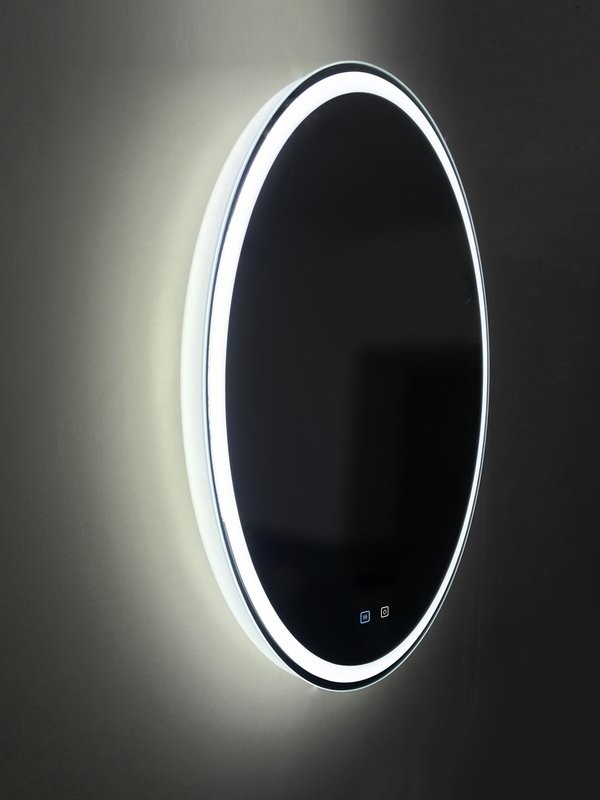Зеркало круглое BelBagno SPC-RNG-800-LED-TCH-SND с голосовым управлением и подогревом