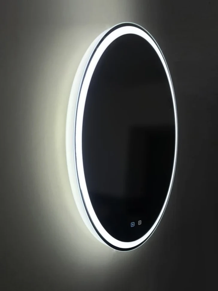 Зеркало круглое BelBagno SPC-RNG-800-LED-TCH-SND с голосовым управлением и подогревом