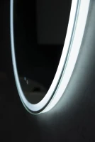 Зеркало круглое BelBagno SPC-RNG-800-LED-TCH-SND с голосовым управлением и подогревом