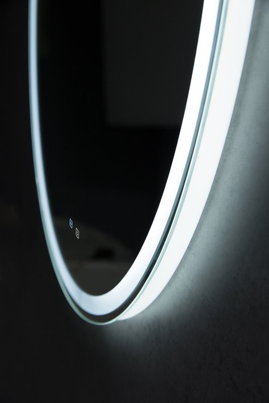 Зеркало круглое BelBagno SPC-RNG-800-LED-TCH-SND с голосовым управлением и подогревом
