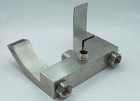 Смеситель для ванны с душем Fmark FS8624 сатин