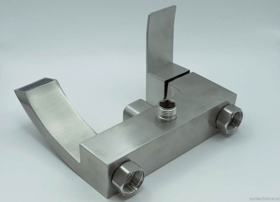 Смеситель для ванны с душем Fmark FS8624 сатин