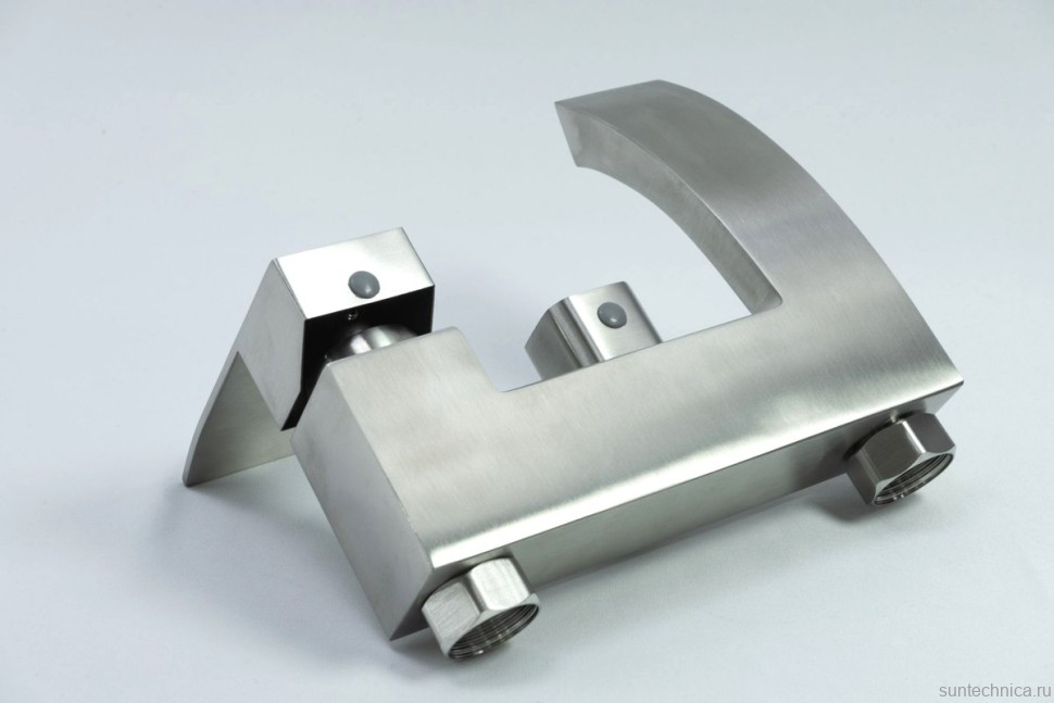 Смеситель для ванны с душем Fmark FS8624 сатин